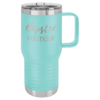 Thumbnail for Polar Camel 20 oz. Stainless Steel Vacuum Insulated Travel Mug with Slider Lid