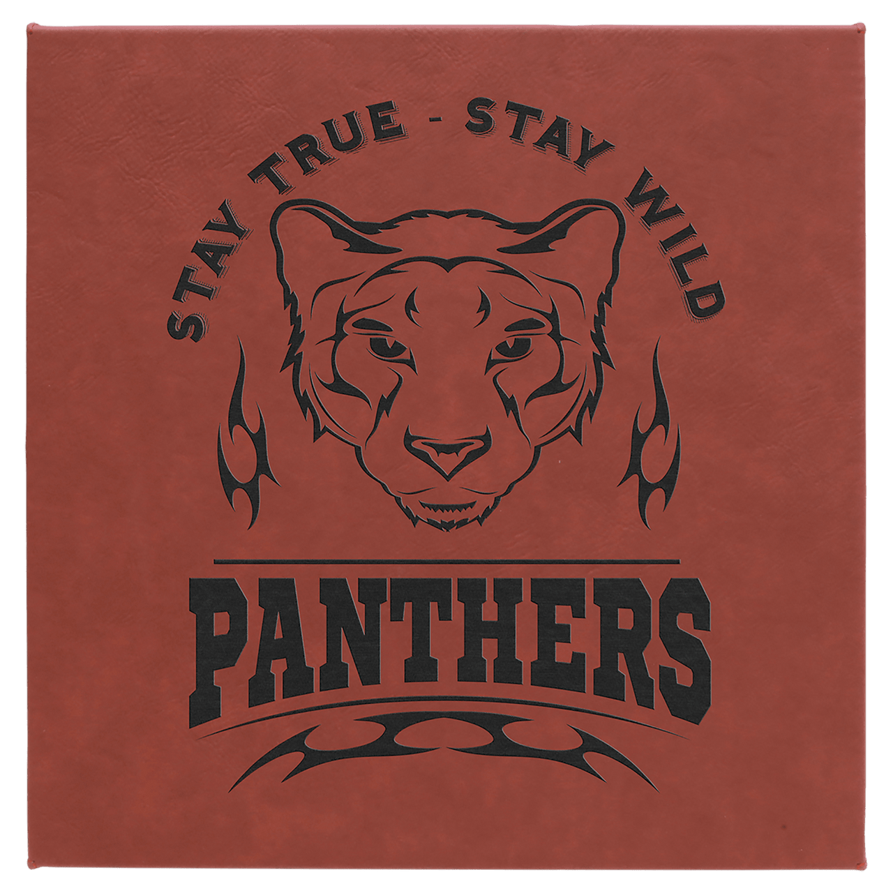 10" x 10" Teal Laserable Leatherette Wall Decor with Sawtooth Hanger