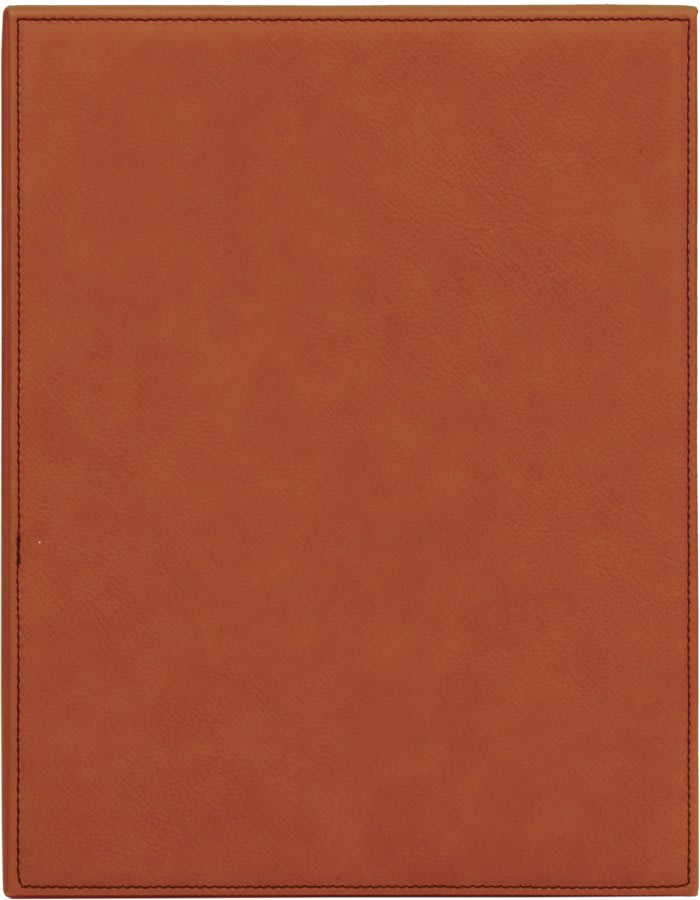 10 1/2" x 13" Rawhide Laserable Leatherette Plaque