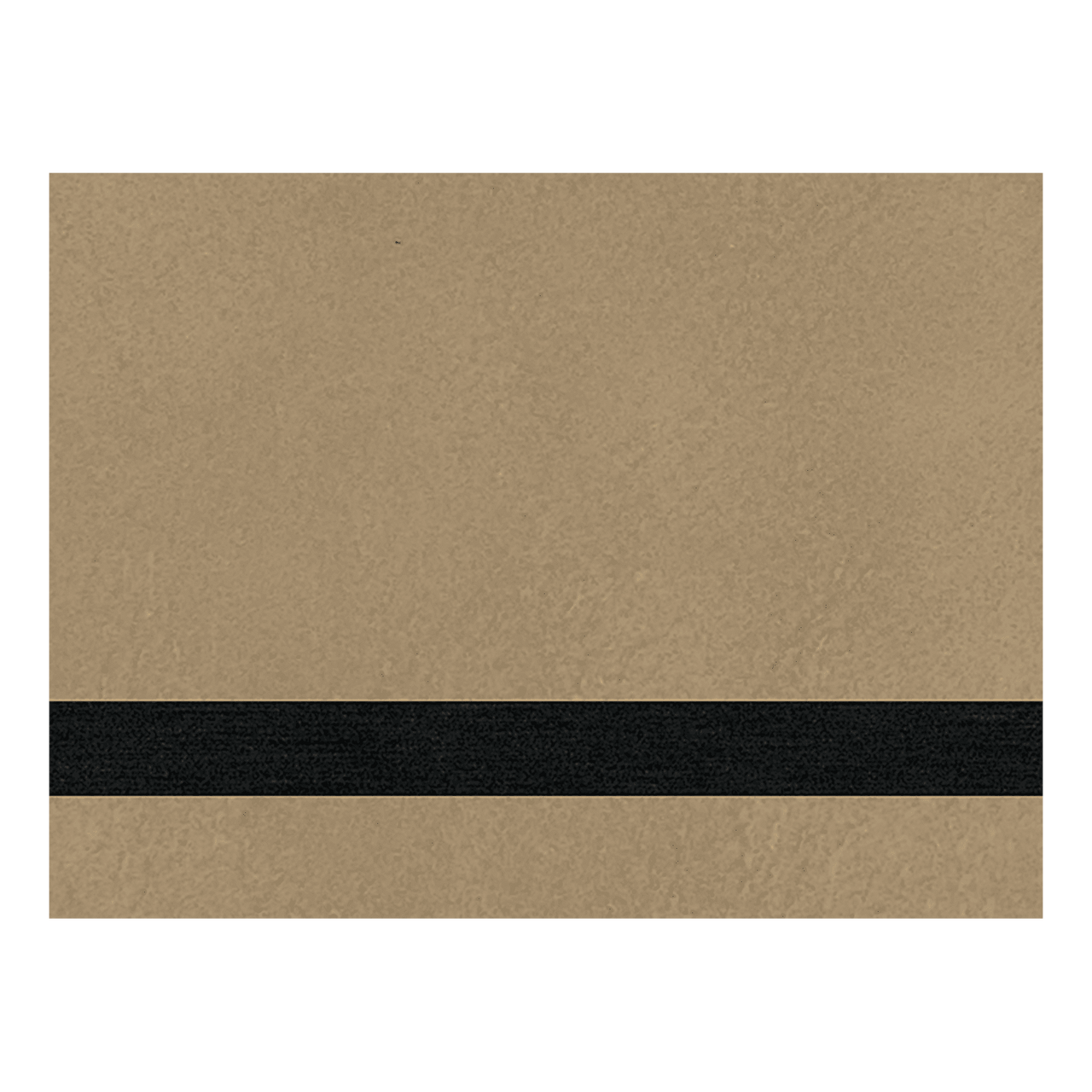 12" x 24" Black/Silver Laserable Leatherette Sheet Stock