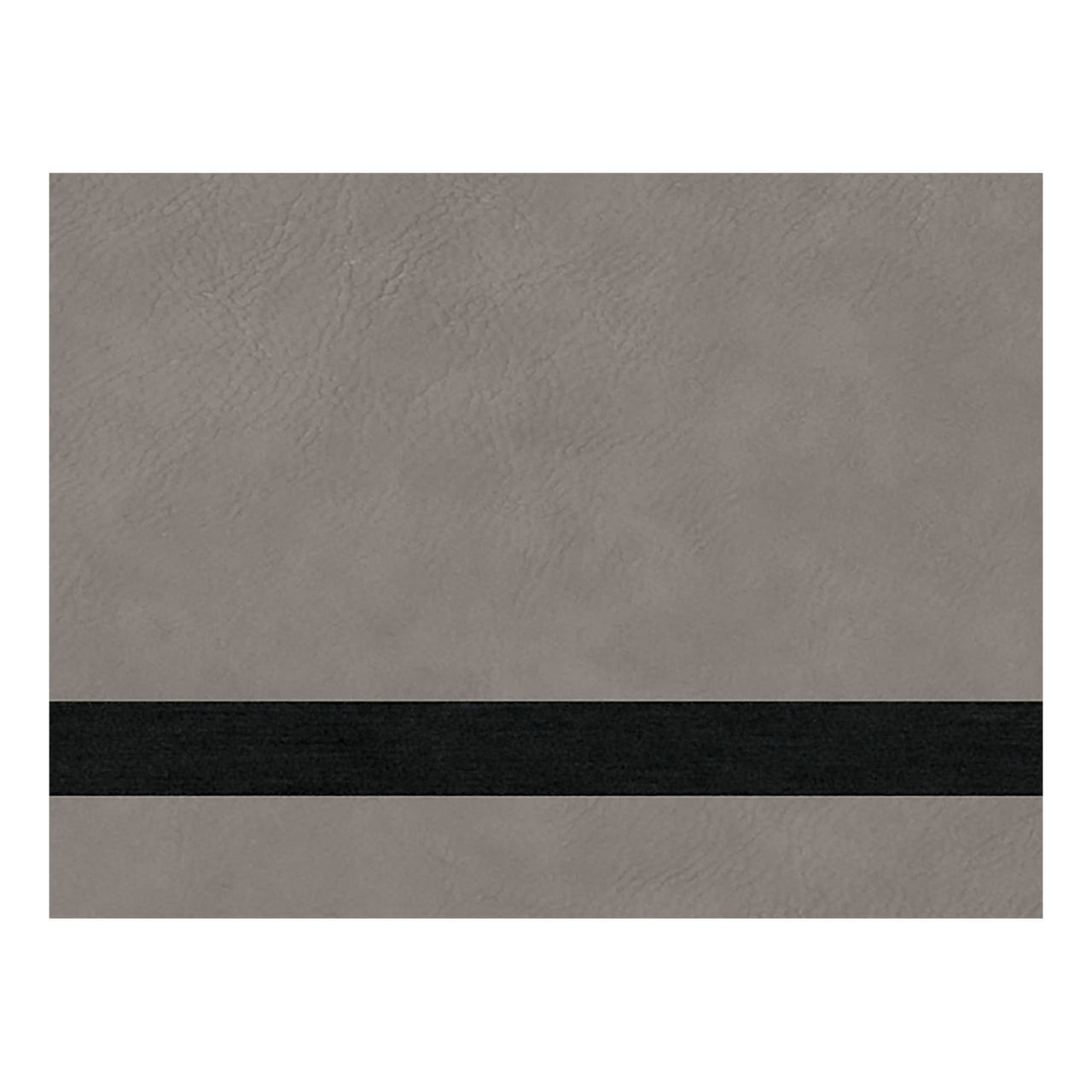 12" x 24" Black/Silver Carbon Fiber Laserable Leatherette Sheet Stock