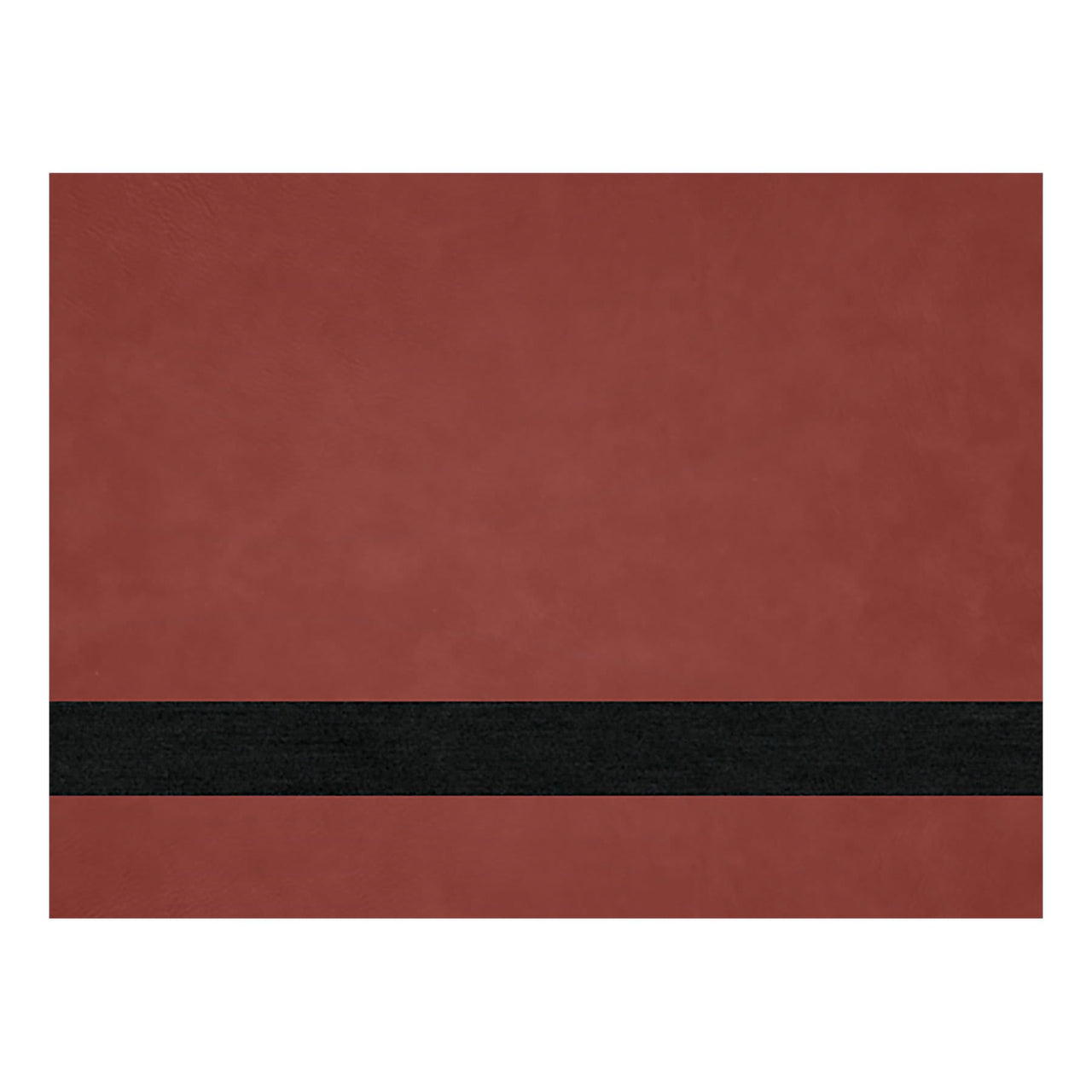 12" x 24" Black/Silver Laserable Leatherette Sheet Stock