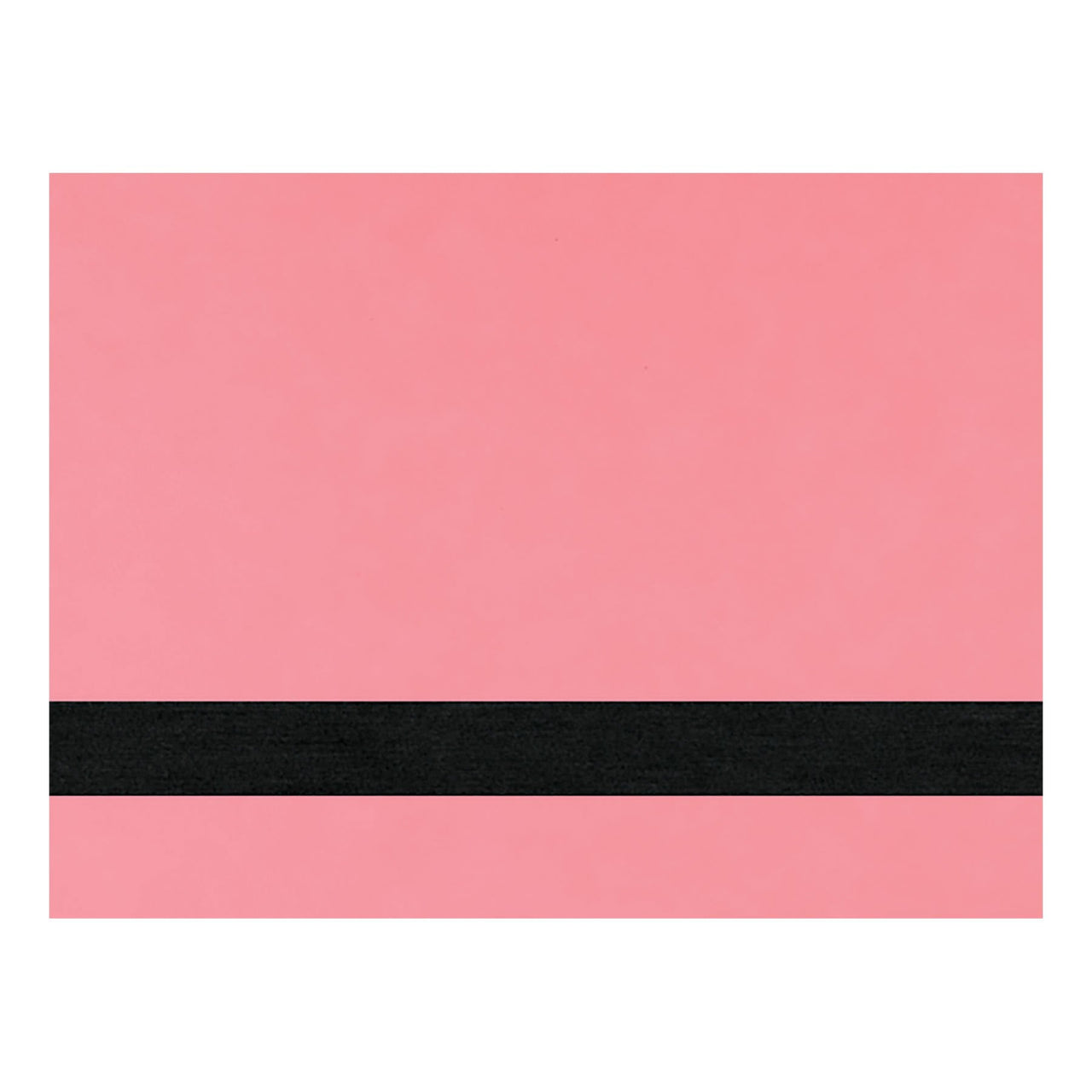 12" x 24" Black/Silver Laserable Leatherette Sheet Stock