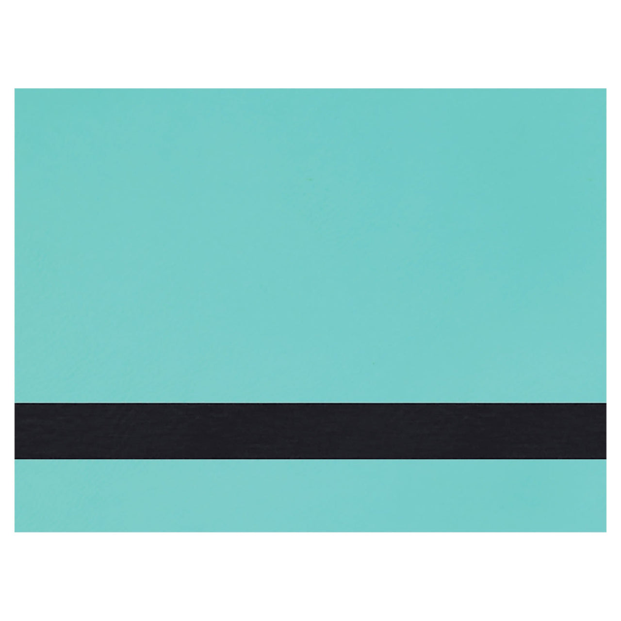 12" x 24" Black/Silver Laserable Leatherette Sheet Stock