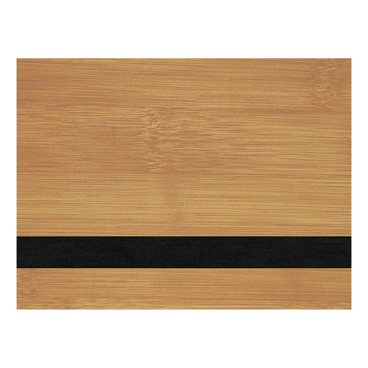 12" x 24" Black/Silver Laserable Leatherette Sheet Stock