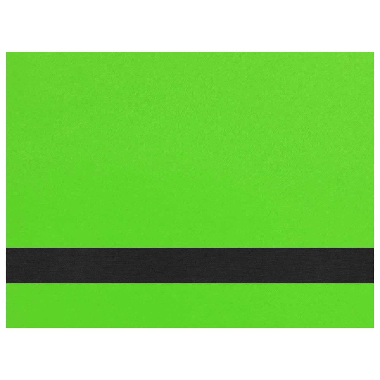 12" x 24" Black/Silver Laserable Leatherette Sheet Stock