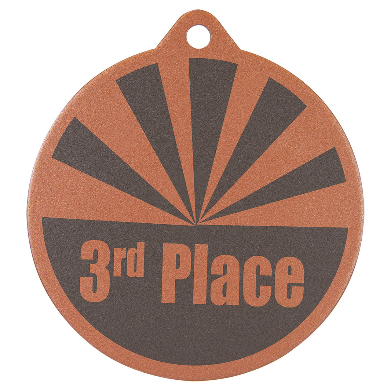 2" Laserable Bronze Medal