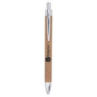 Thumbnail for Pink Laserable Leatherette Pen