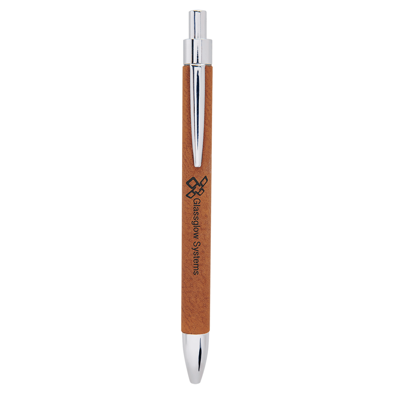 Pink Laserable Leatherette Pen