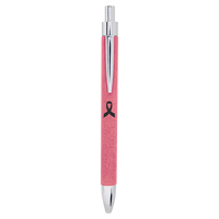 Thumbnail for Pink Laserable Leatherette Pen