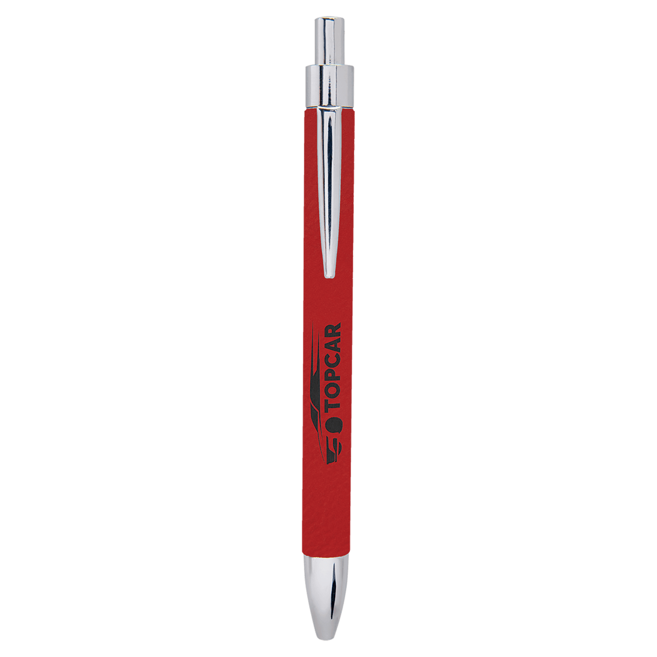 Pink Laserable Leatherette Pen