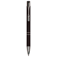 Thumbnail for Green with Silver Trim Laserable Pen with Gripper