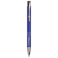 Thumbnail for Green with Silver Trim Laserable Pen with Gripper