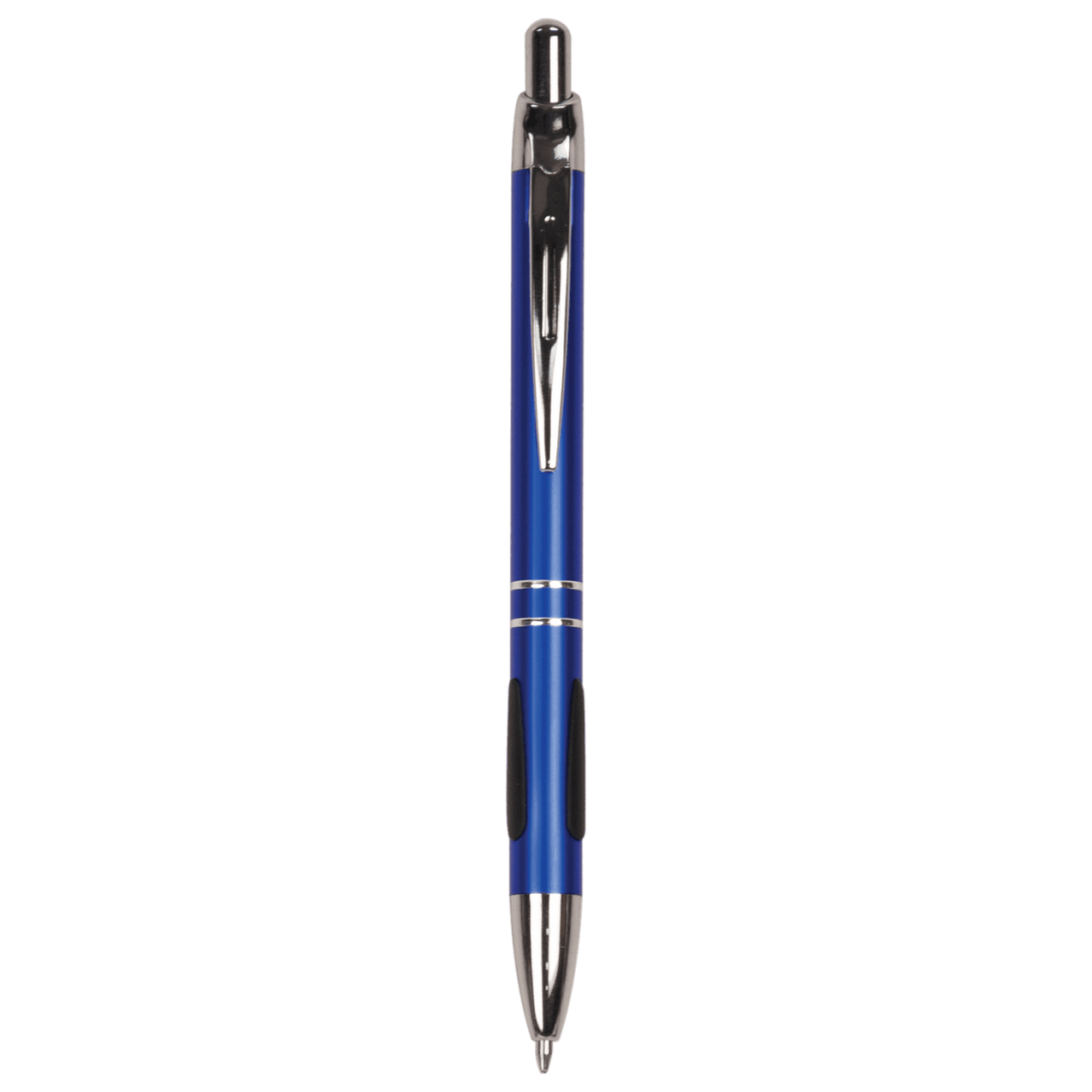 Green with Silver Trim Laserable Pen with Gripper