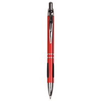 Thumbnail for Green with Silver Trim Laserable Pen with Gripper
