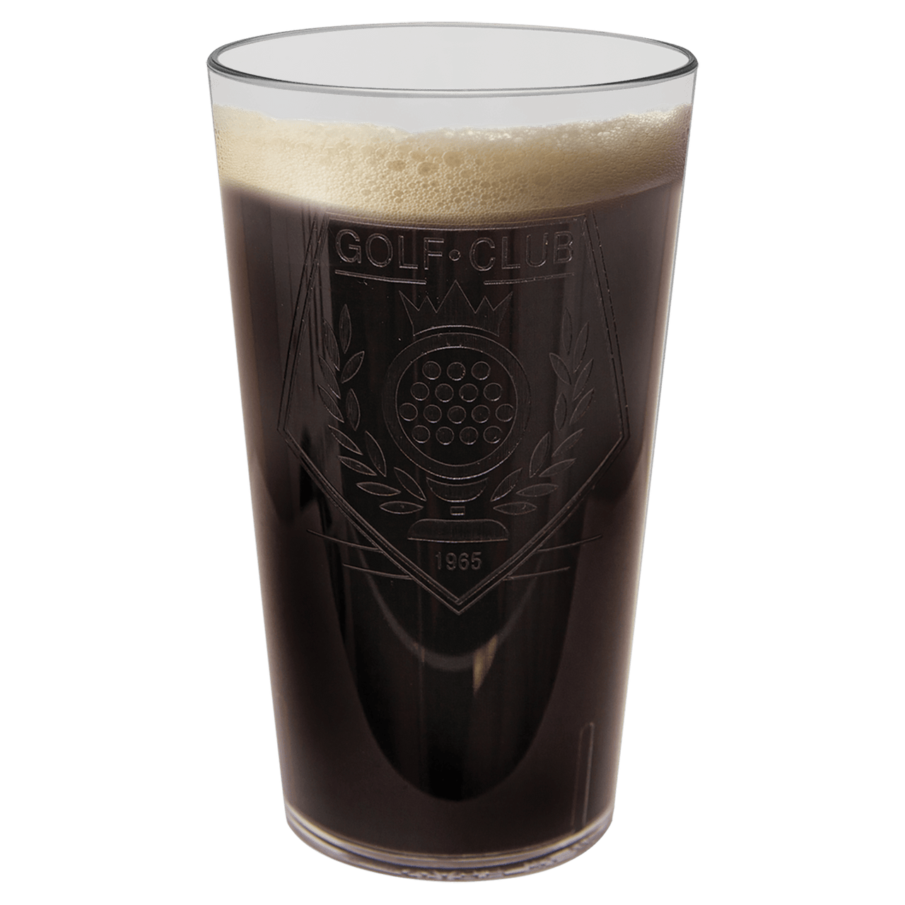16 oz. Laserable Clear Plastic Cup