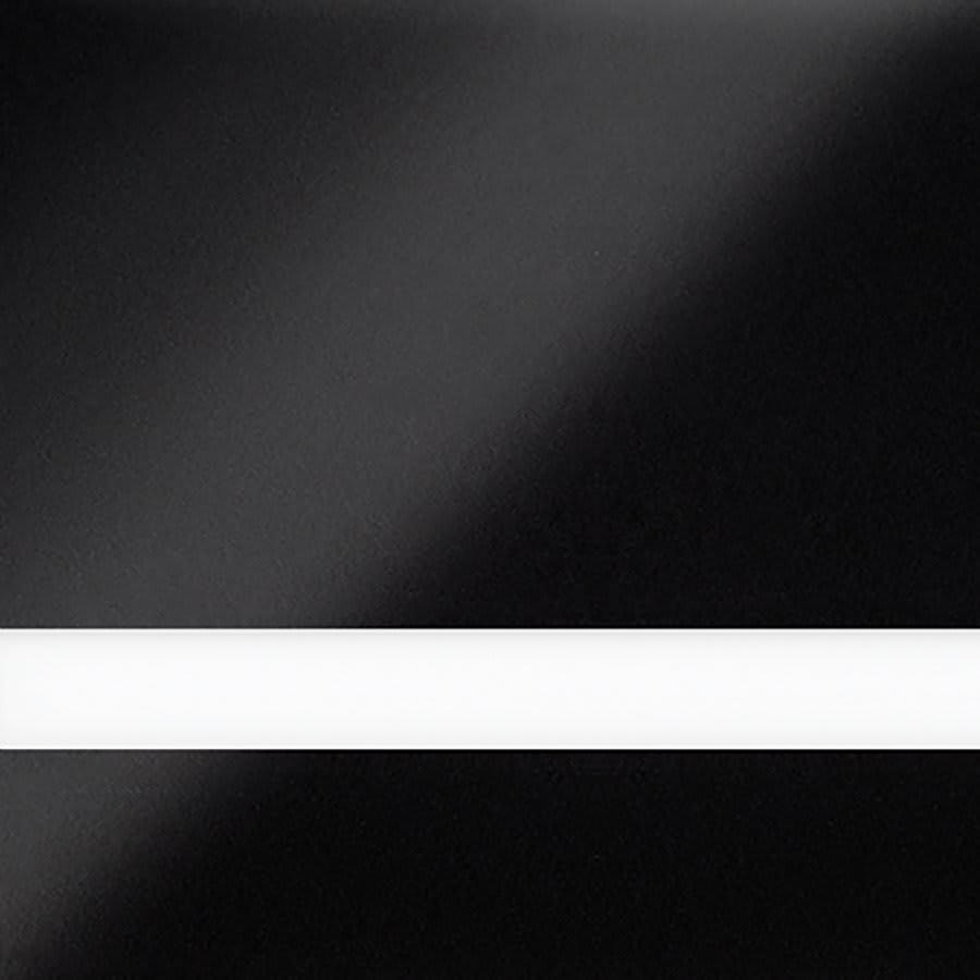 12 1/16" x 24 1/4" x 1/16" Matte White/Red Laserable Plastic