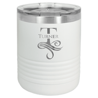 Thumbnail for Polar Camel 10 oz. Maroon Vacuum Insulated Ringneck Tumbler with Clear Lid