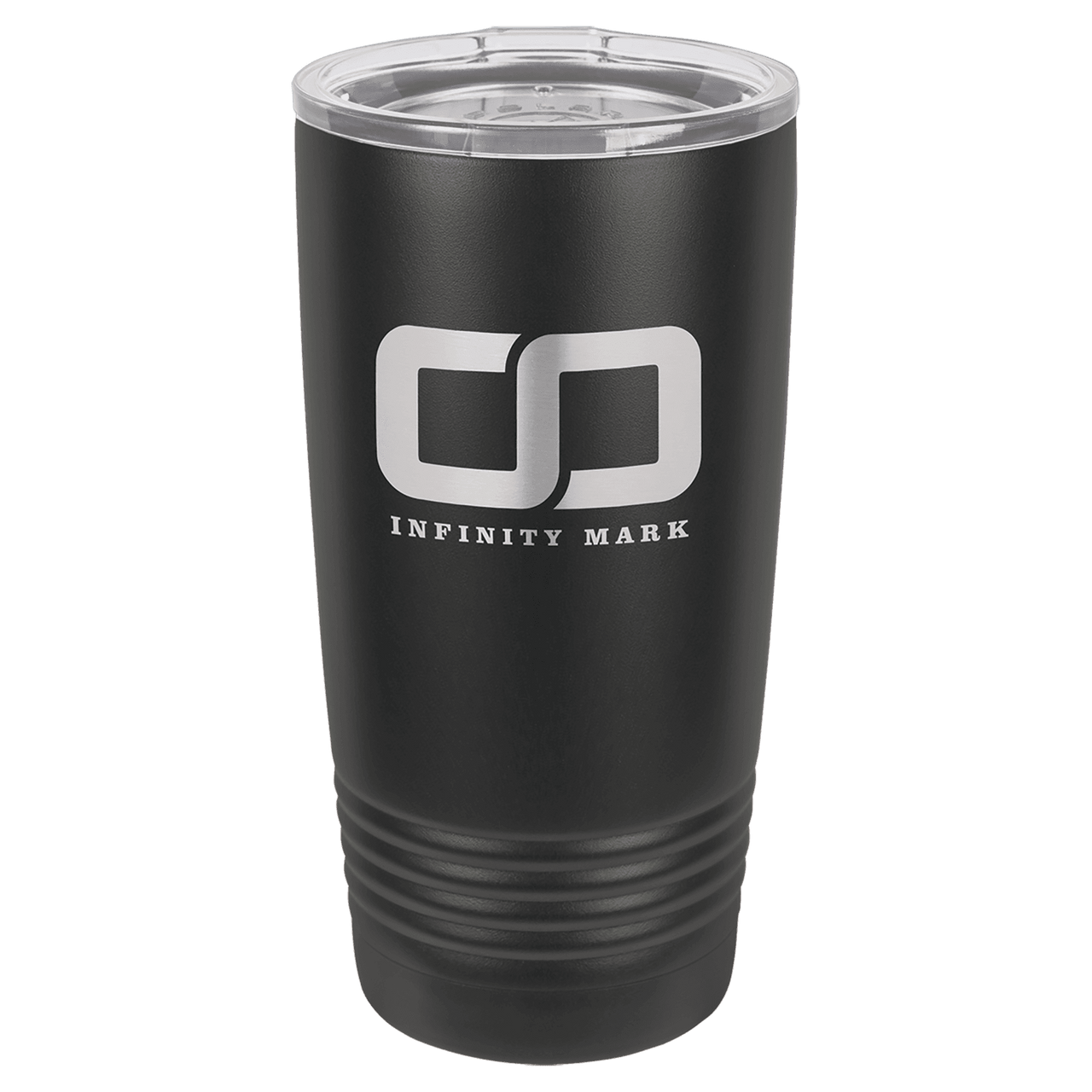 Polar Camel 20 oz. Purple Vacuum Insulated Ringneck Tumbler with Clear Lid