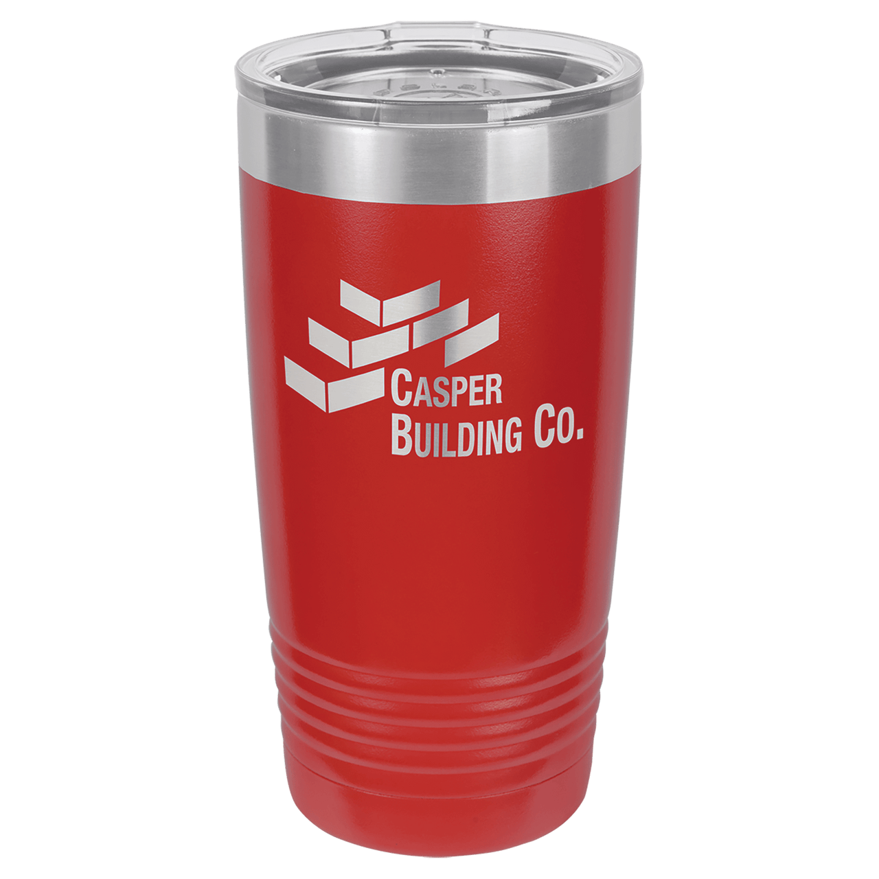 Polar Camel 20 oz. Purple Vacuum Insulated Ringneck Tumbler with Clear Lid