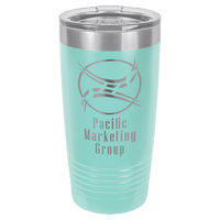 Thumbnail for Polar Camel 20 oz. Purple Vacuum Insulated Ringneck Tumbler with Clear Lid