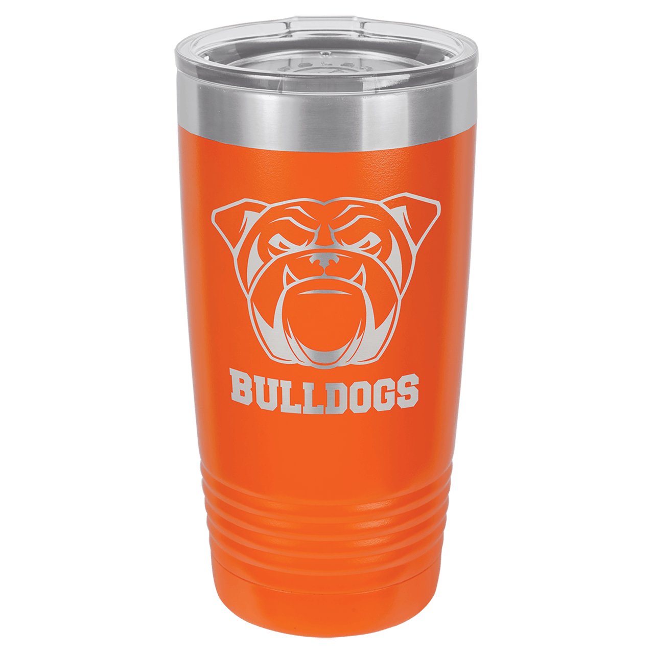 Polar Camel 20 oz. Purple Vacuum Insulated Ringneck Tumbler with Clear Lid