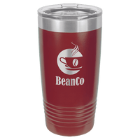 Thumbnail for Polar Camel 20 oz. Purple Vacuum Insulated Ringneck Tumbler with Clear Lid