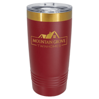 Thumbnail for Polar Camel 20 oz. Gold ION-Plated Ringneck Tumbler with Slider Lid