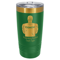 Thumbnail for Polar Camel 20 oz. Gold ION-Plated Ringneck Tumbler with Slider Lid