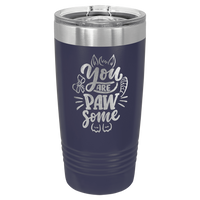 Thumbnail for Polar Camel 20 oz. Purple Vacuum Insulated Ringneck Tumbler with Clear Lid