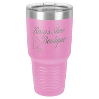 Thumbnail for Polar Camel 30 oz. Dark Gray Vacuum Insulated Ringneck Tumbler with Clear Lid