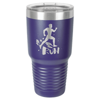Thumbnail for Polar Camel 30 oz. Teal Ringneck Vacuum Insulated Tumbler with Clear Lid