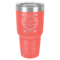 Thumbnail for Polar Camel 30 oz. Teal Ringneck Vacuum Insulated Tumbler with Clear Lid