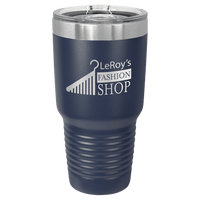 Thumbnail for Polar Camel 30 oz. Teal Ringneck Vacuum Insulated Tumbler with Clear Lid
