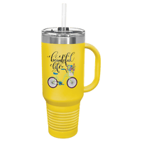 Thumbnail for Polar Camel 40 oz. Travel Mug with Handle, Straw Included
