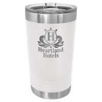 Thumbnail for Polar Camel Olive Green 16 oz. Pint with Slider Lid