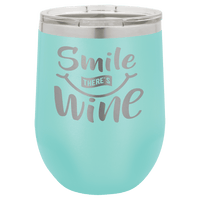 Thumbnail for Polar Camel 12 oz. Pink Vacuum Insulated Stemless Wine Tumbler with Lid