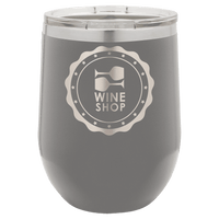 Thumbnail for Polar Camel 12 oz. Pink Vacuum Insulated Stemless Wine Tumbler with Lid