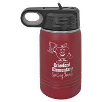Thumbnail for Polar Camel 12 oz. Pink Water Bottle