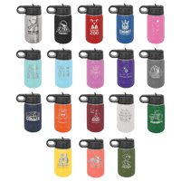 Thumbnail for Polar Camel 12 oz. Black Water Bottle