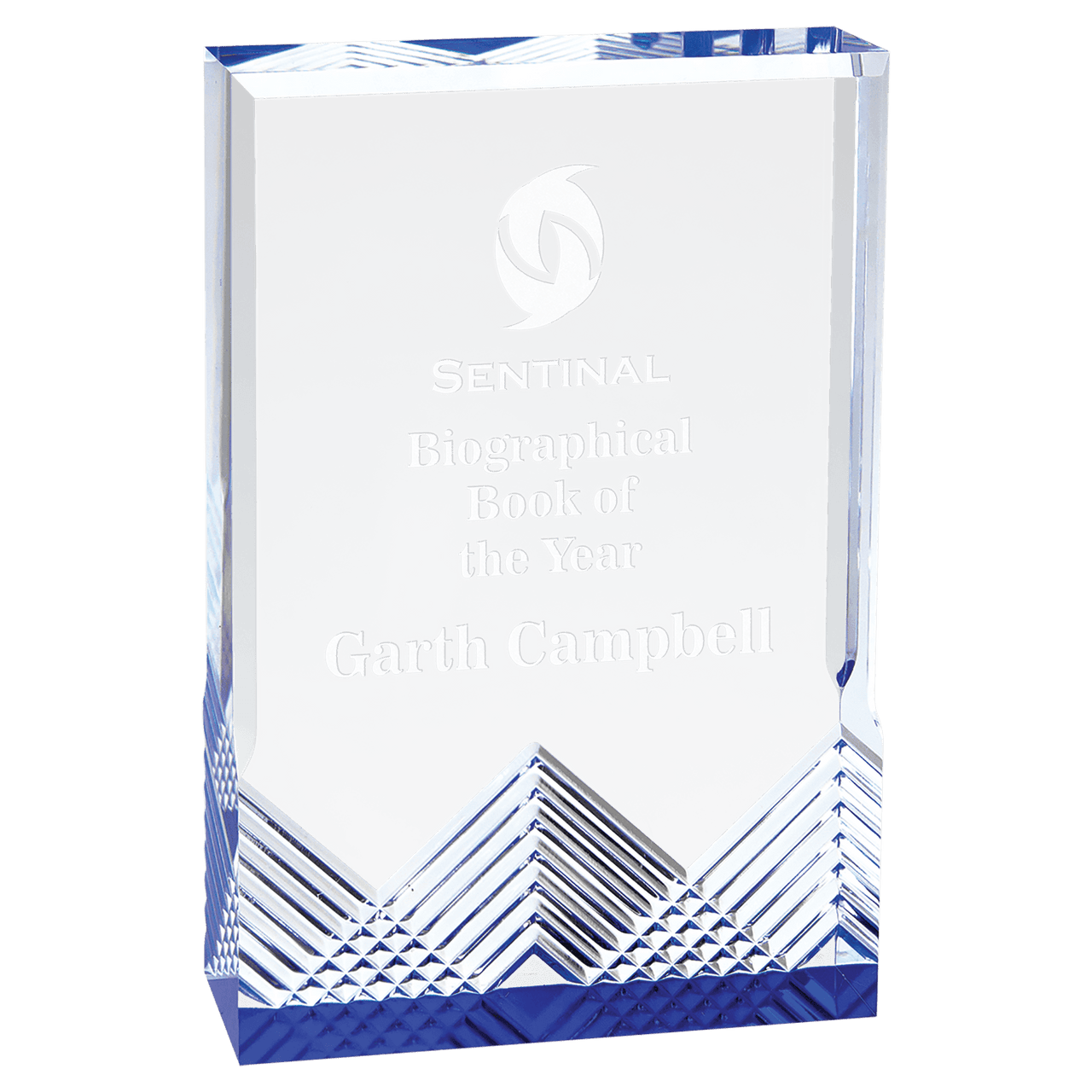 3 1/2" x 5" Silver Apex Mirage Acrylic