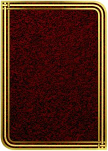 6" x 8" Red/Gold Pattern Plated Steel Infinity Plaque Plate