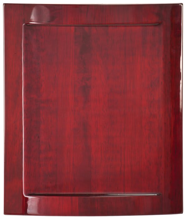 8 1/2" x 10" Eclipse Rosewood Piano Finish Plaque