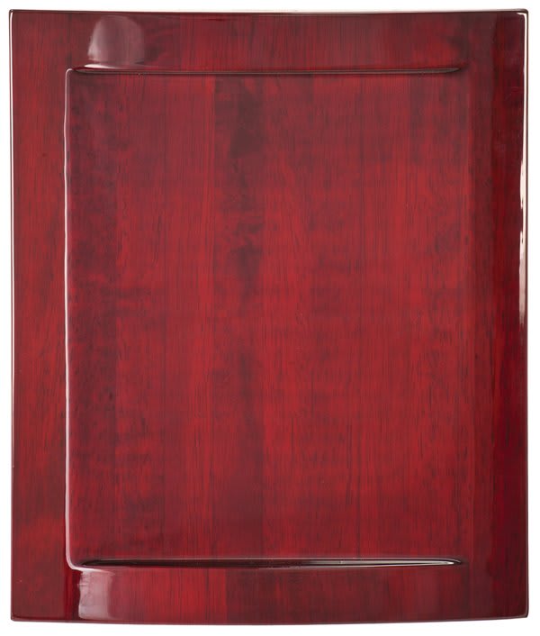 8 1/2" x 10" Eclipse Rosewood Piano Finish Plaque
