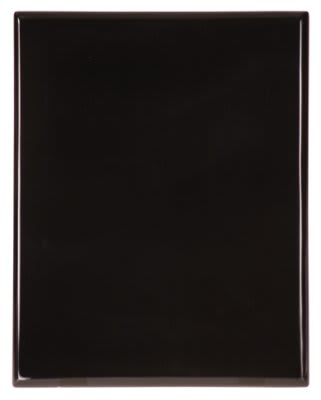 7" x 9" Premium Black Piano Finish Plaque