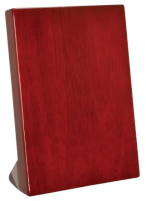 5" x 7" Rosewood Piano Finish Standing Plaque