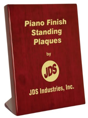 5" x 7" Rosewood Piano Finish Standing Plaque