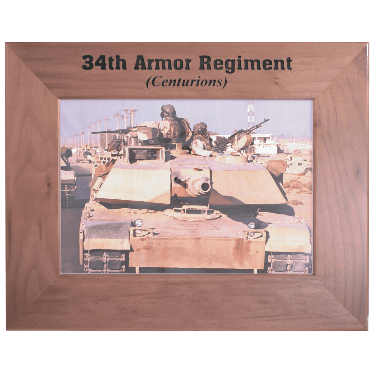 4" x 6" Genuine Walnut Picture Frame