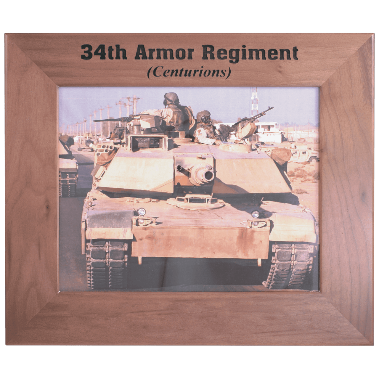 4" x 6" Genuine Walnut Picture Frame