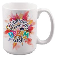 Thumbnail for 15 oz. Black/White Sublimatable Ceramic Banner Mug